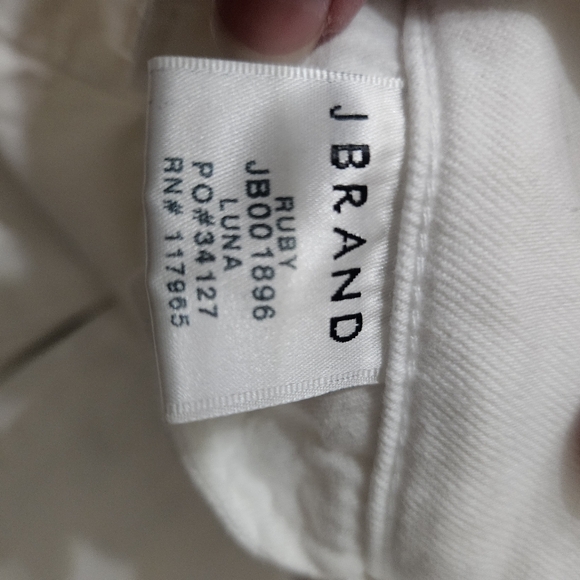 JBRAND white jeans size 26 - Picture 5 of 6